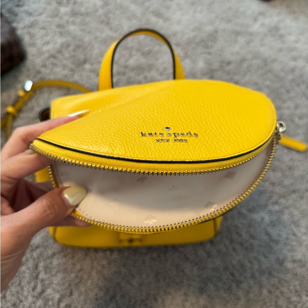 Kate Spade Vibrant Yellow Backpack - Picture 5 of 6